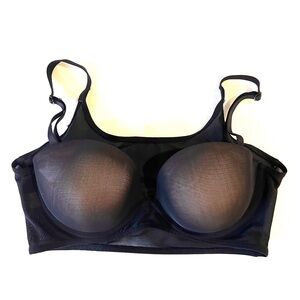 Yasmin Joseph Bra Black Sz M Biker WhimsyGoth Grunge